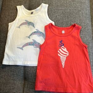 Tea collection tank top pair